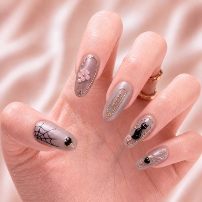 Blossom Enchant - Personalized Press-On Nails