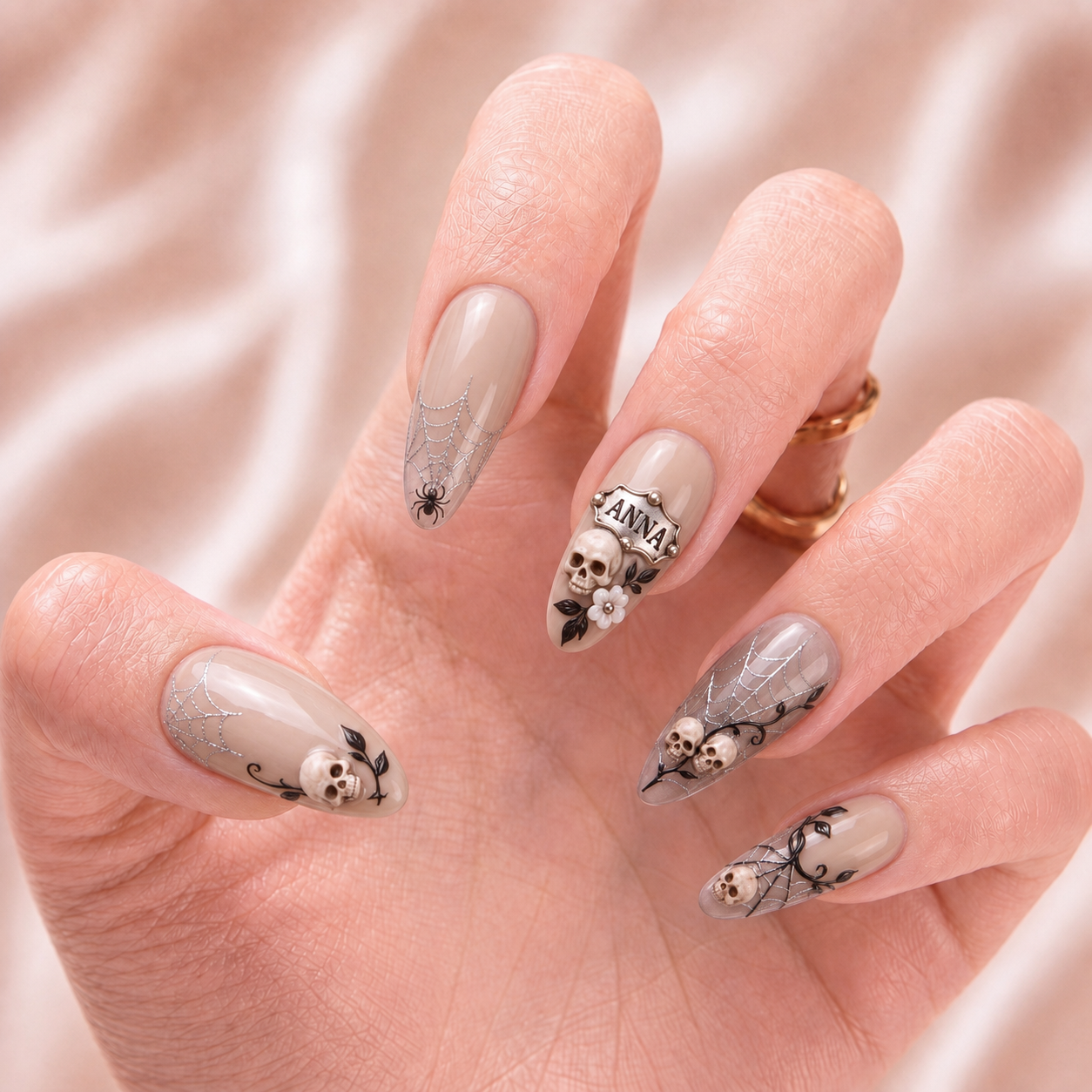 The Last Epitaph - Personalized Press-On Nails