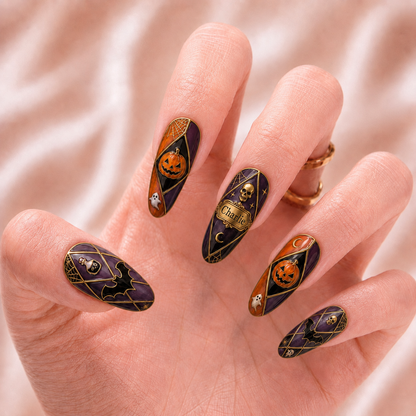Cathedral of Shadows - Personalized Press-On Nails