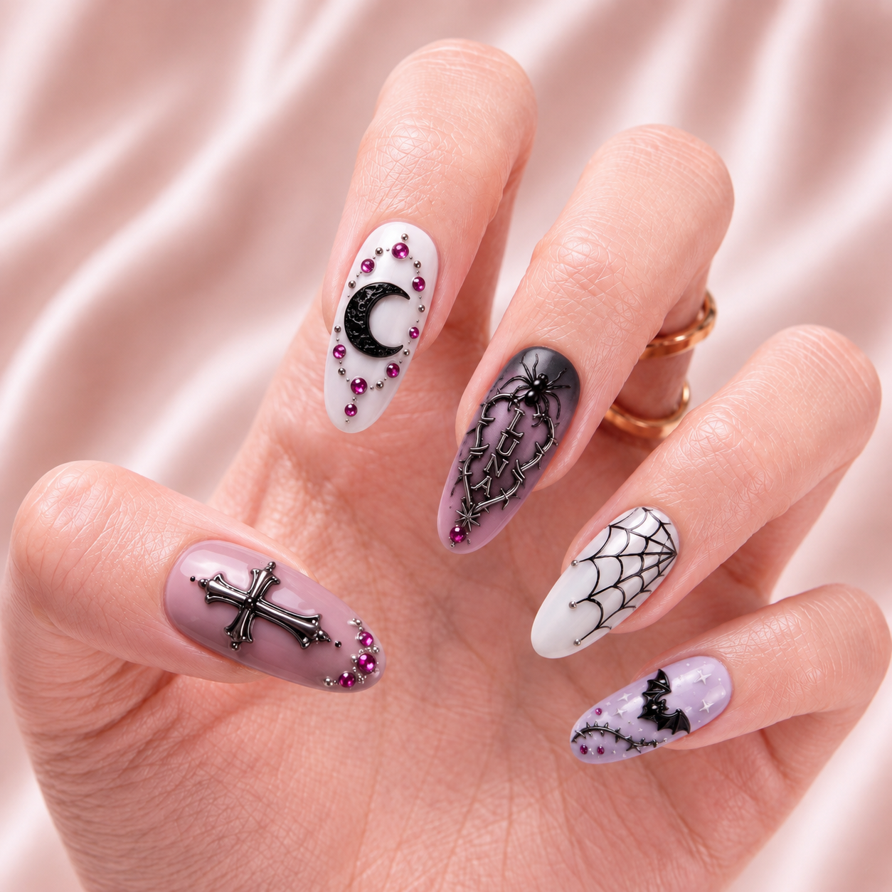 Moonthorn Reverie - Personalized Press-On Nails