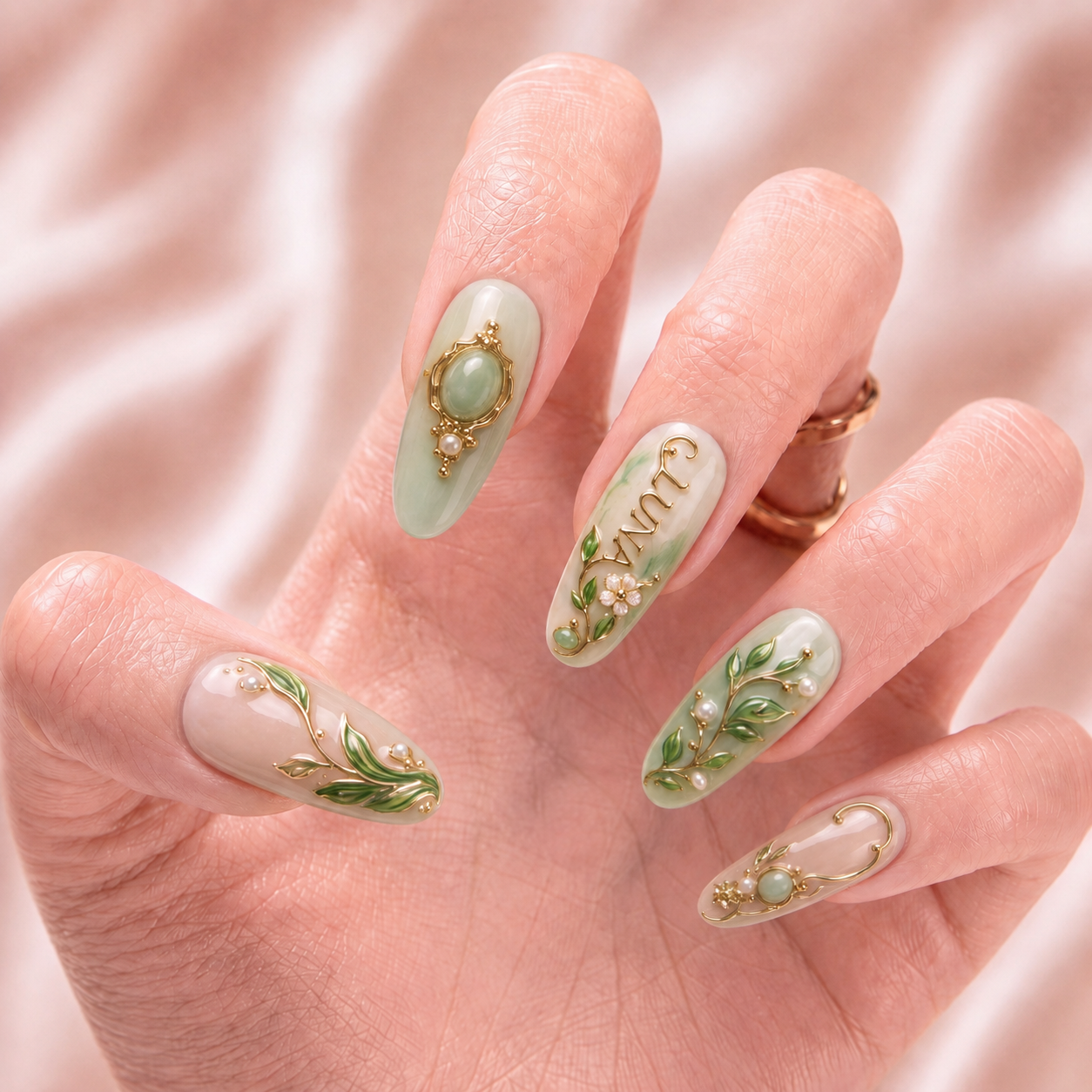 Jadevine Reverie - Personalized Press-On Nails