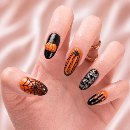 Webbed Magic - Personalized Press-On Nails