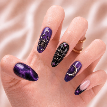 Celestial Venom - Personalized Press-On Nails