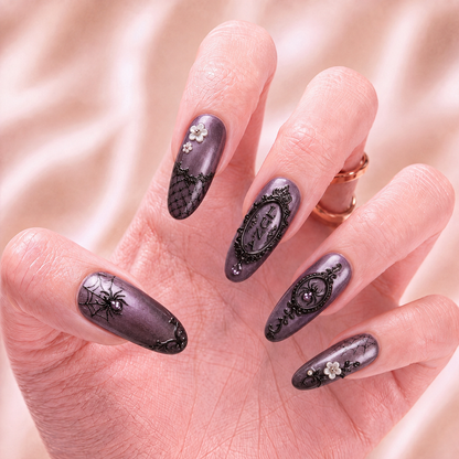 The Violet Relic - Personalized Press-On Nails