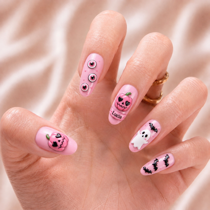 Blush Ghoul Society - Personalized Press-On Nails