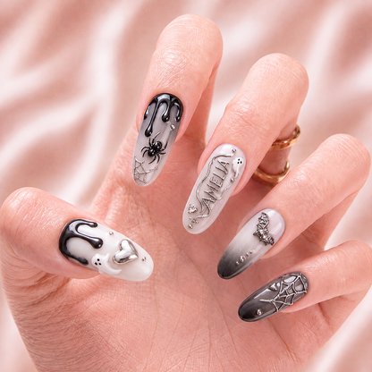Cute & Cursed - Personalized Press-On Nails