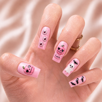 Blush Ghoul Society - Personalized Press-On Nails