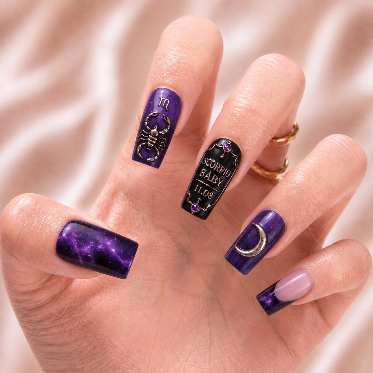 Celestial Venom - Personalized Press-On Nails