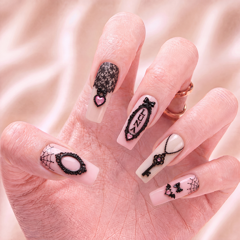 Forbidden Darling - Personalized Press-On Nails