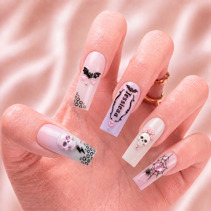 Sugar Skull Crush - Personalized Press-On Nails