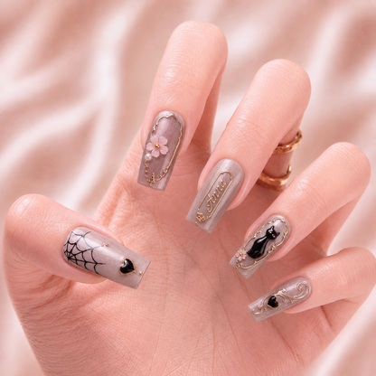 Blossom Enchant - Personalized Press-On Nails