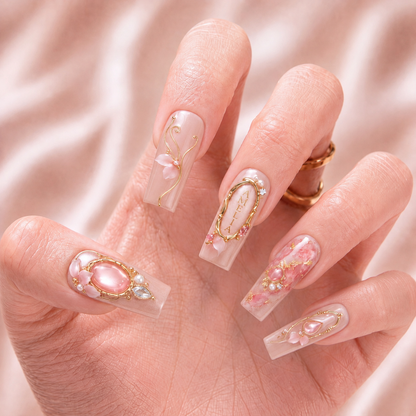 The Rosette Archive - Personalized Press-On Nails