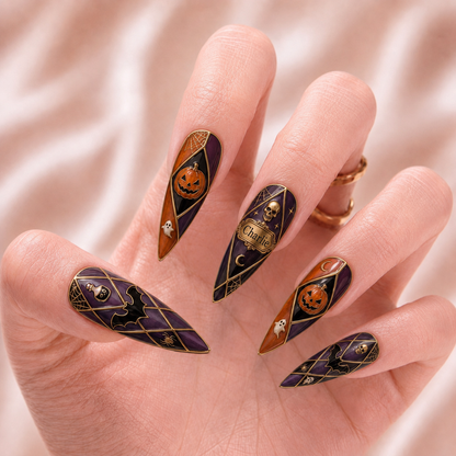 Cathedral of Shadows - Personalized Press-On Nails