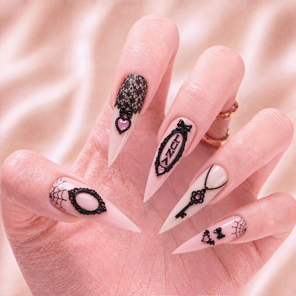 Forbidden Darling - Personalized Press-On Nails
