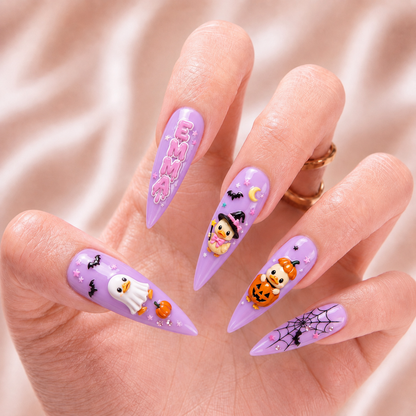 Booberry Duck - Personalized Press-On Nails