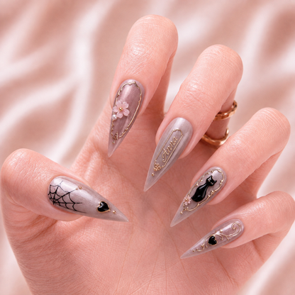 Blossom Enchant - Personalized Press-On Nails