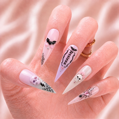 Sugar Skull Crush - Personalized Press-On Nails