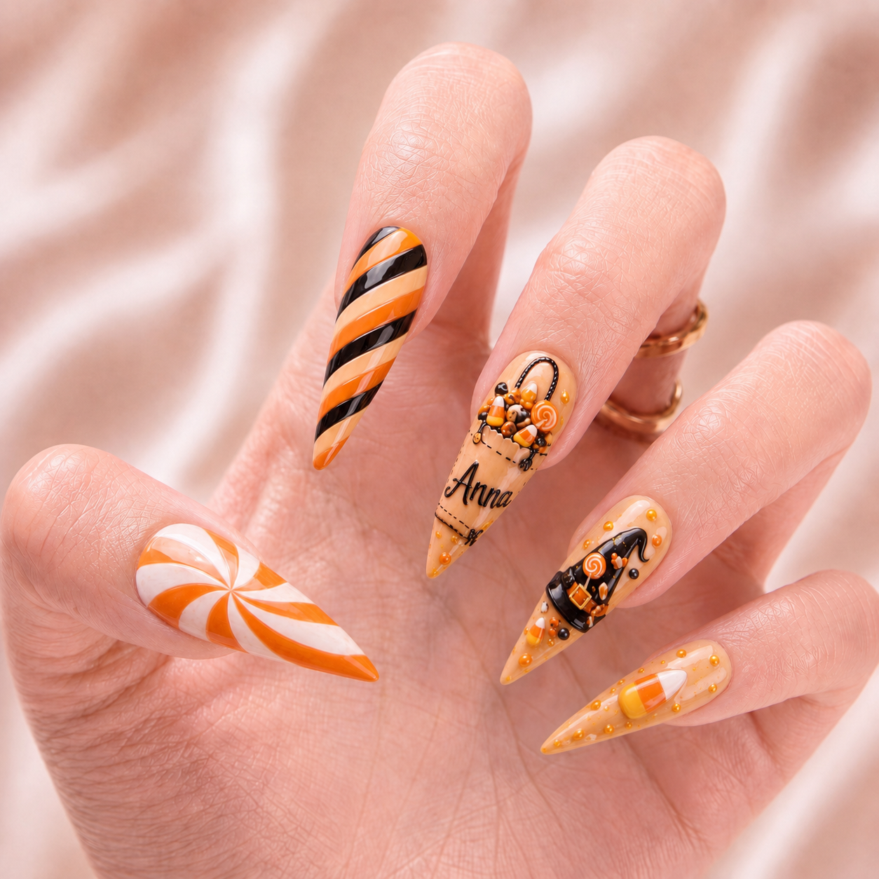 Sweet Witch Candy - Personalized Press-On Nails