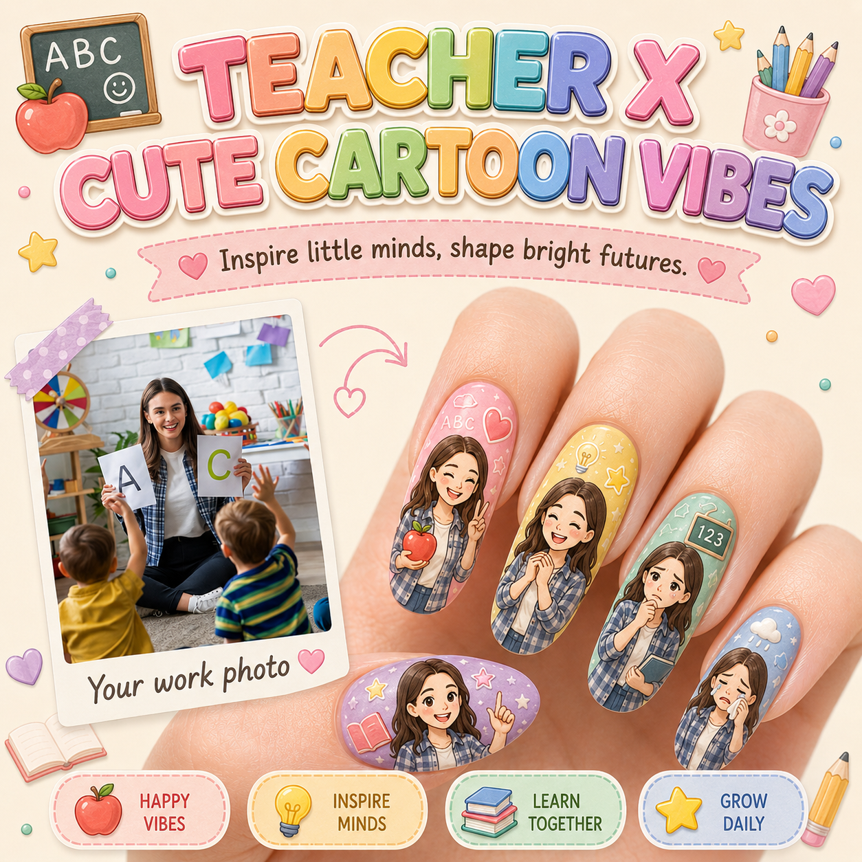 CUSTOMIZE CAREER NAILS