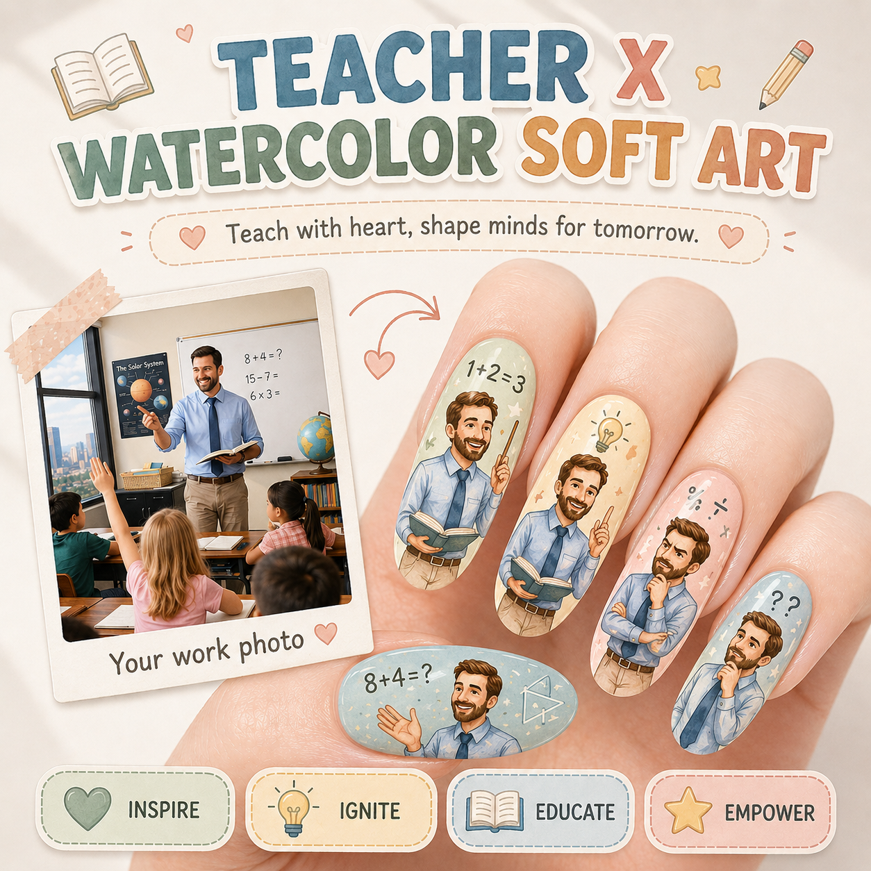 CUSTOMIZE CAREER NAILS