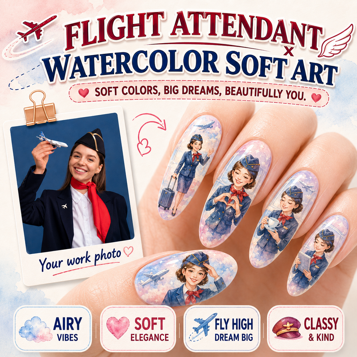CUSTOMIZE CAREER NAILS